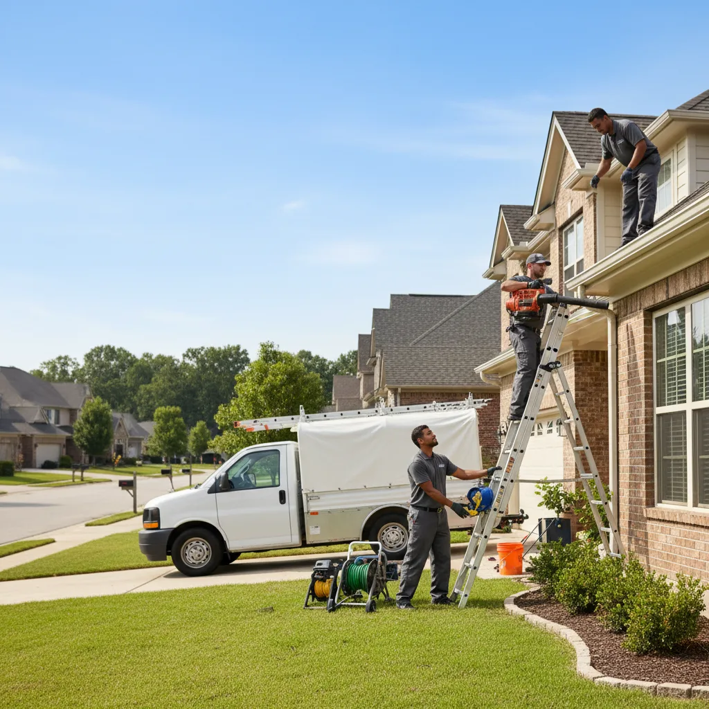 Home Gutter Service in La Harpe, IL near me